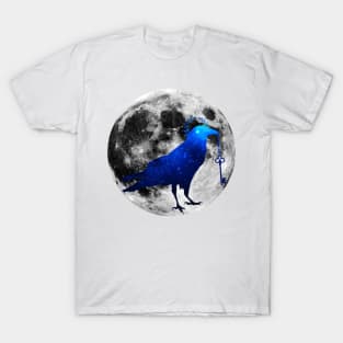 Starry starry crow. T-Shirt